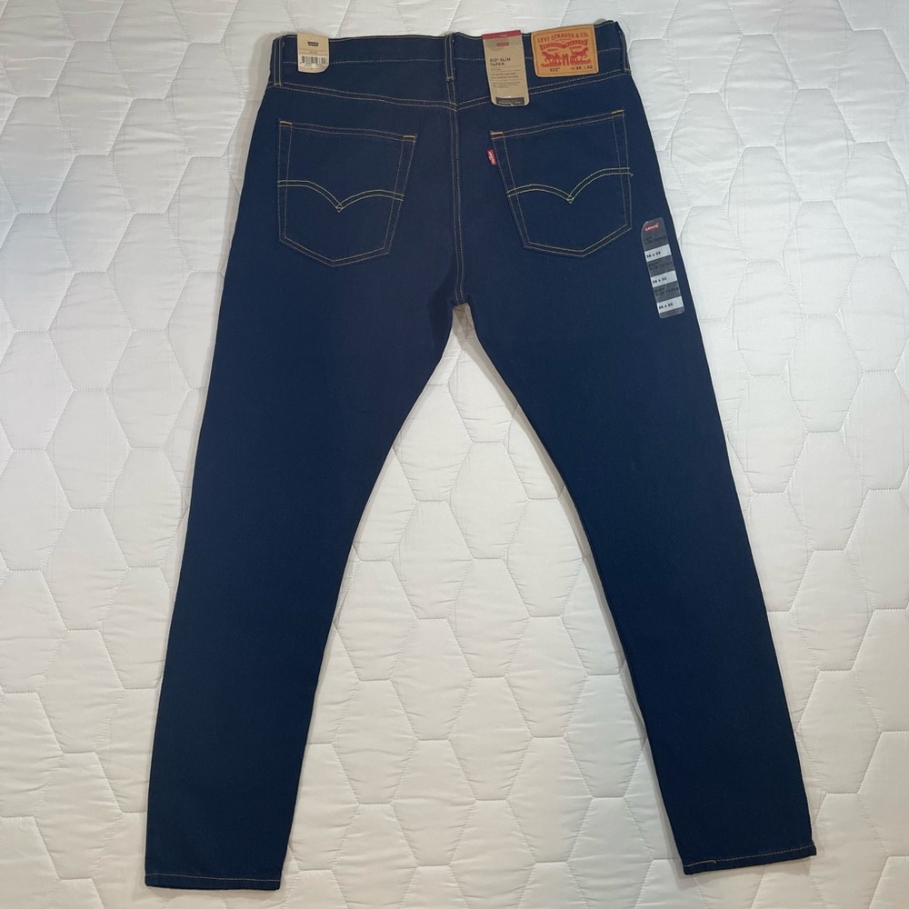 Men’s Levi’s 512 Slim Taper Jeans Blue Size 36x32